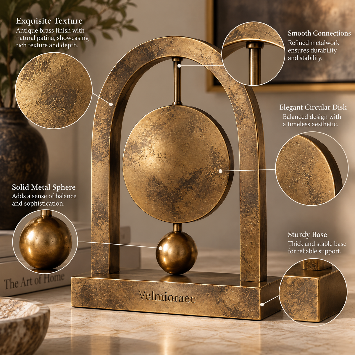Maventoa™  Stillpoint Disc Sculpture
