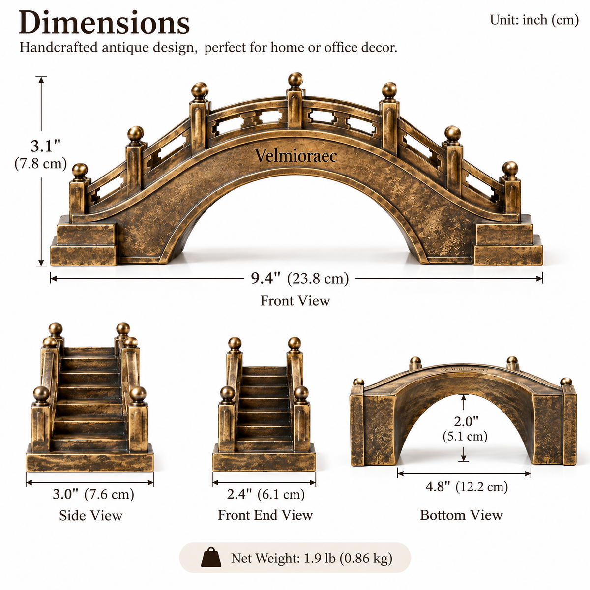 Maventoa™  Moonpass Bridge Sculpture