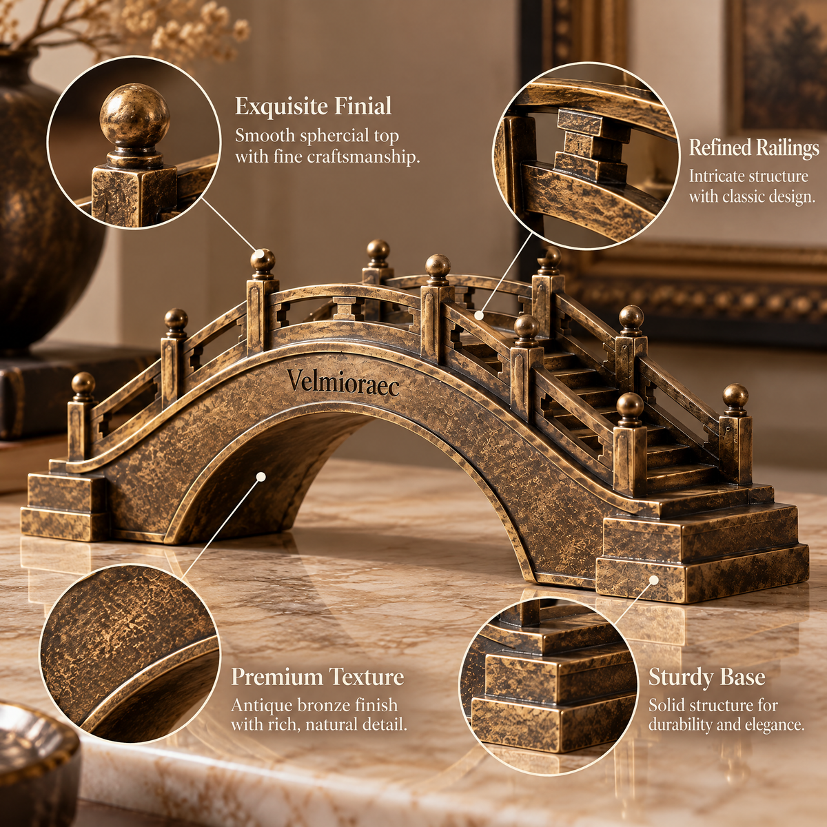 Maventoa™  Moonpass Bridge Sculpture