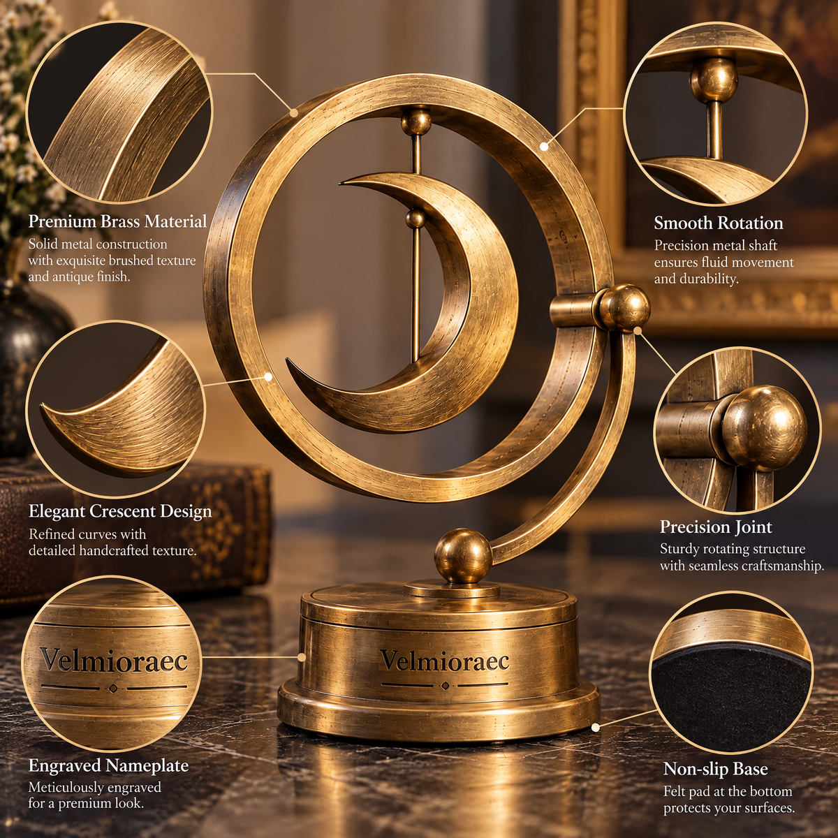 Maventoa™  Lunar Halo Sculpture