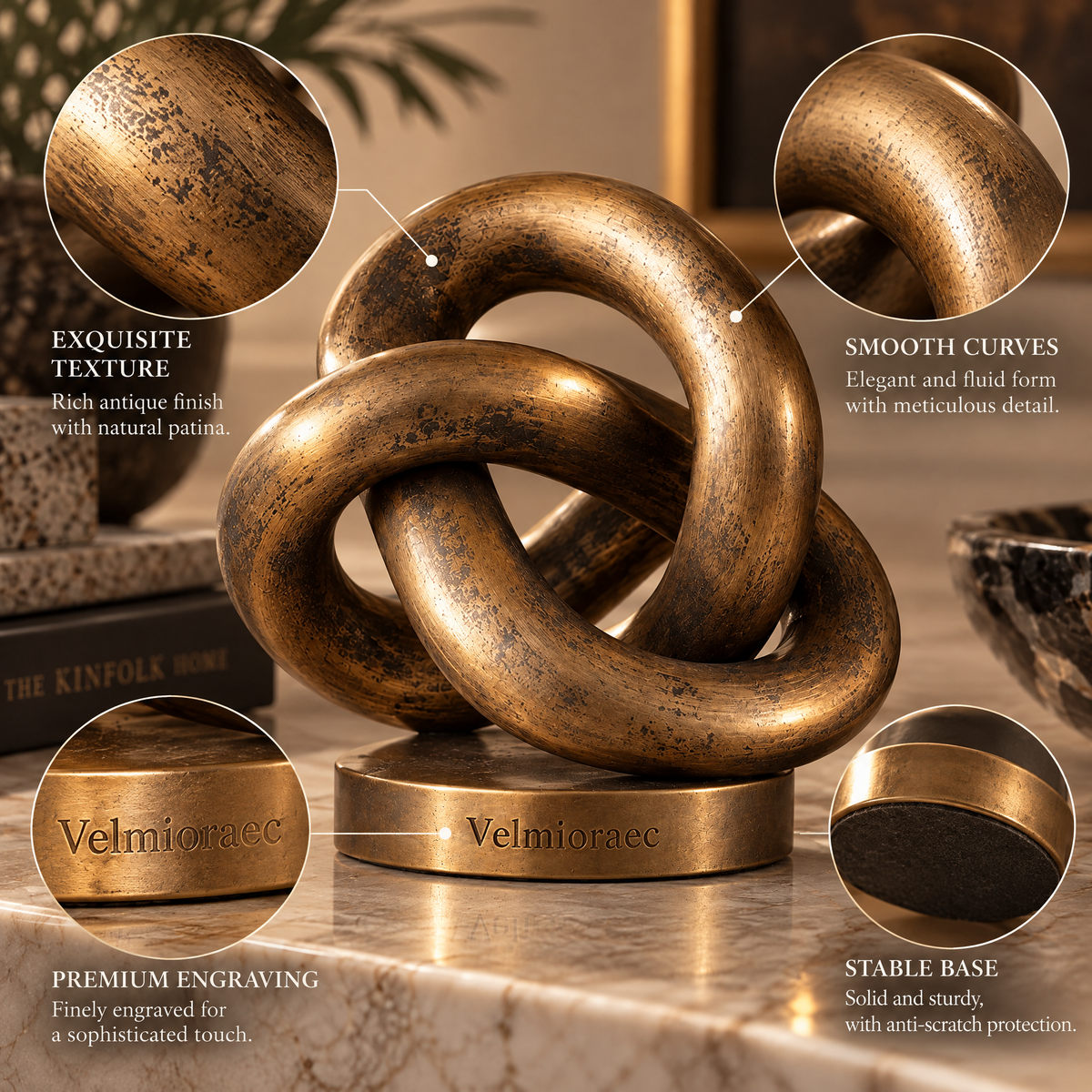 Maventoa™ Everloop Knot Sculpture